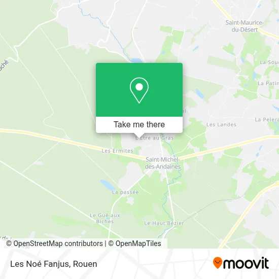Les Noé Fanjus map