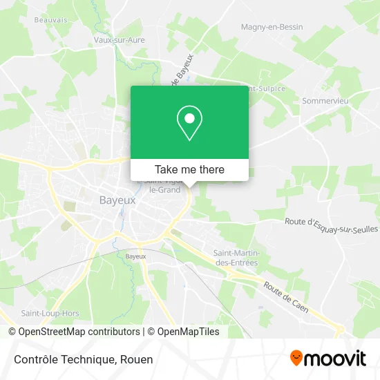 Contrôle Technique map