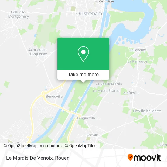 Le Marais De Venoix map