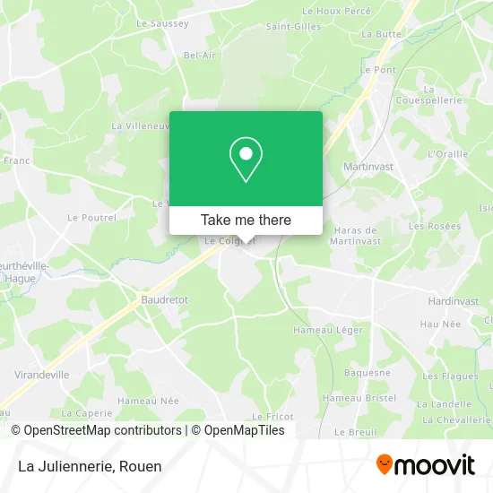 La Juliennerie map