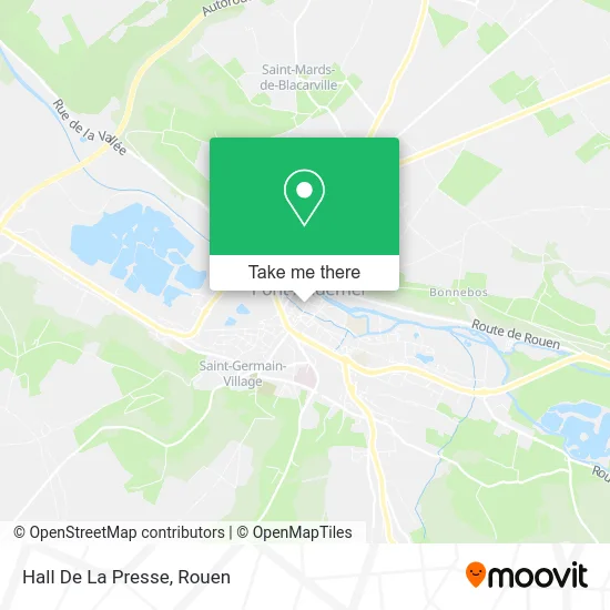 Hall De La Presse map