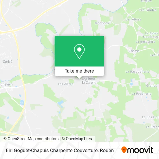 Eirl Goguet-Chapuis Charpente Couverture map