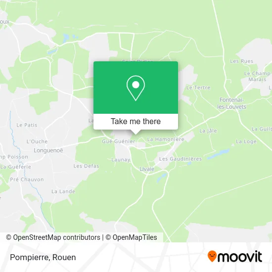 Pompierre map
