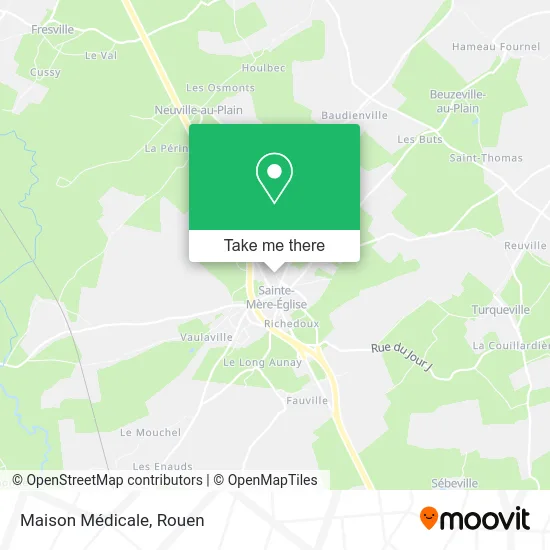 Maison Médicale map