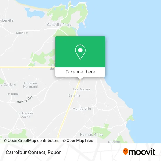 Carrefour Contact map