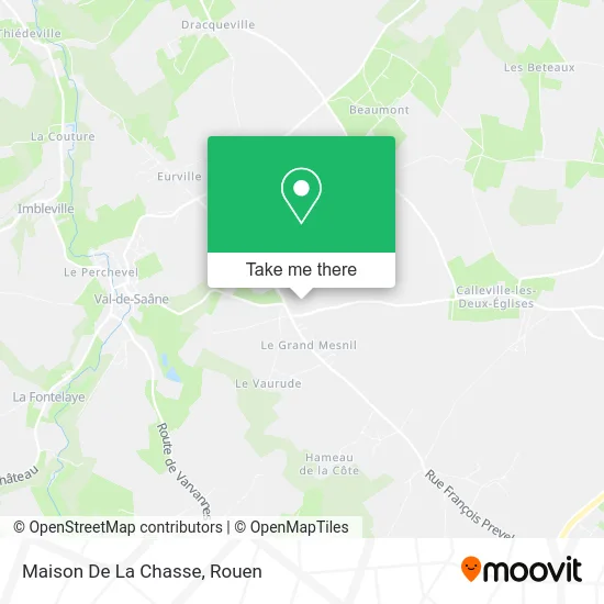 Maison De La Chasse map