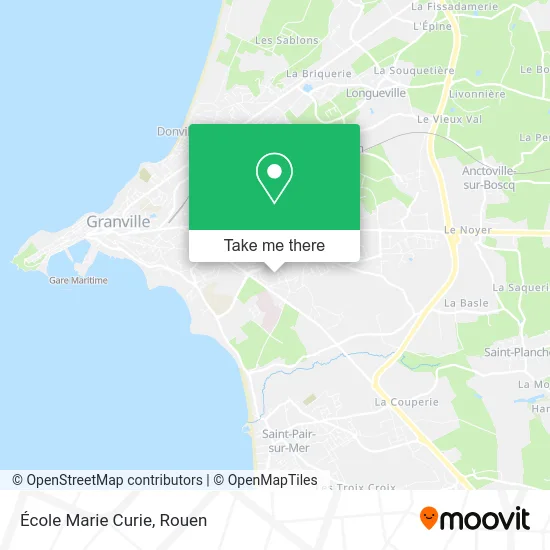 École Marie Curie map