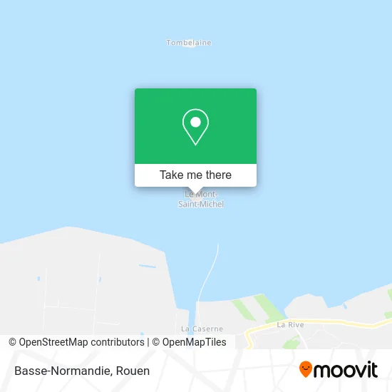 Basse-Normandie map