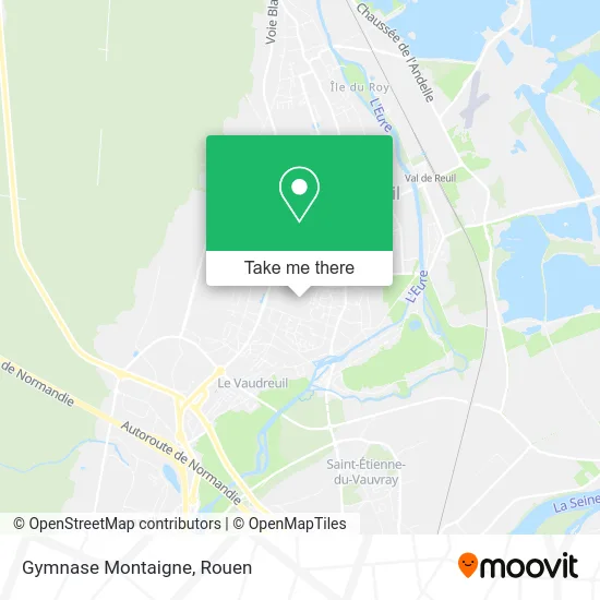 Gymnase Montaigne map