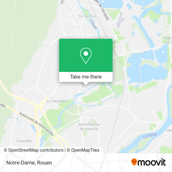 Notre-Dame map