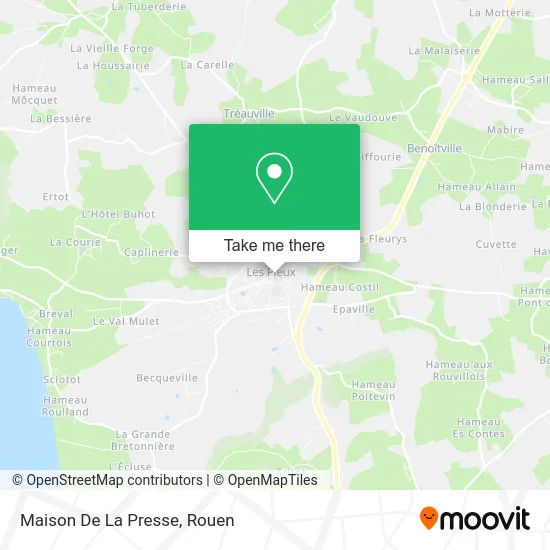 Maison De La Presse map