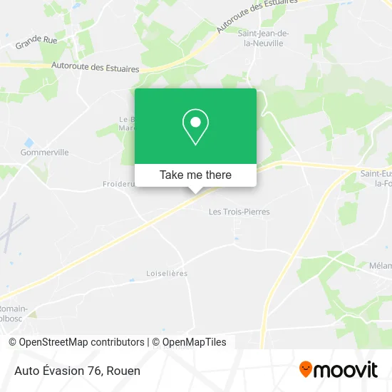 Auto Évasion 76 map