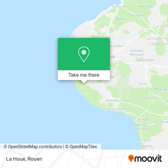 La Houe map