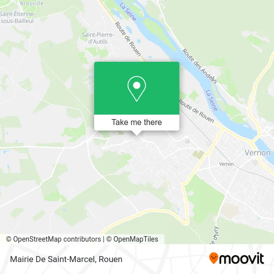 Mairie De Saint-Marcel map