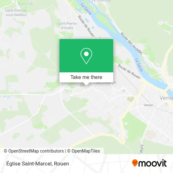 Église Saint-Marcel map