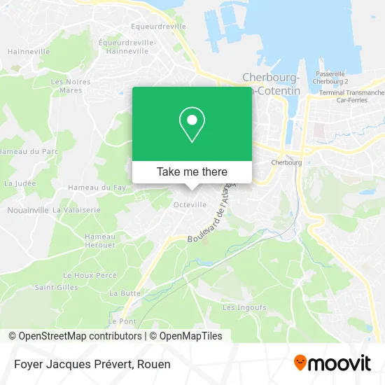 Foyer Jacques Prévert map