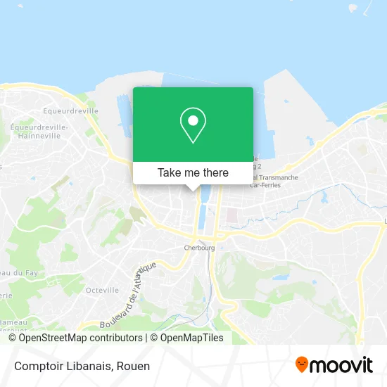 Comptoir Libanais map