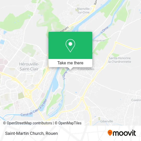 Église Saint-Martin map