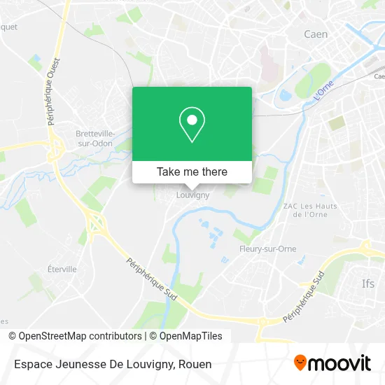 Espace Jeunesse De Louvigny map