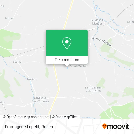 Fromagerie Lepetit map