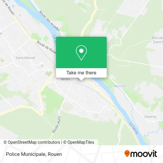 Police Municipale map