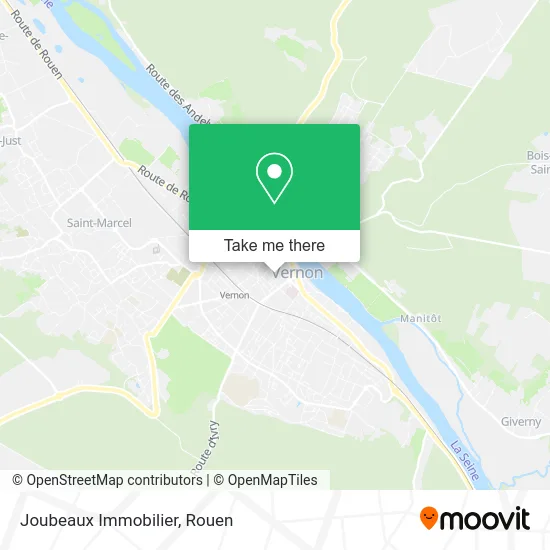 Joubeaux Immobilier map