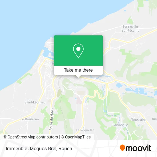 Immeuble Jacques Brel map