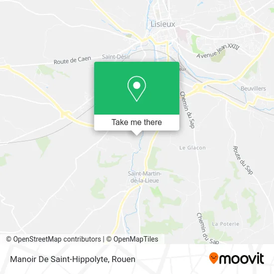 Manoir De Saint-Hippolyte map