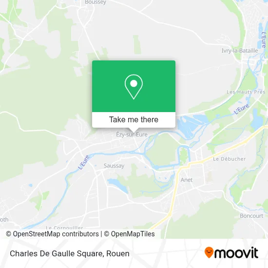 Place Charles De Gaulle map