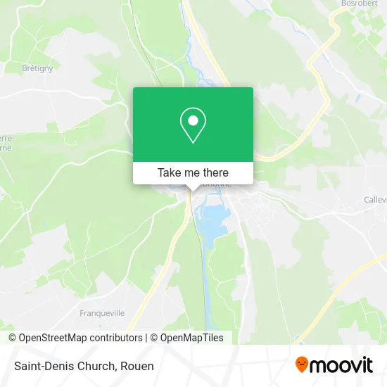 Église Saint-Denis map