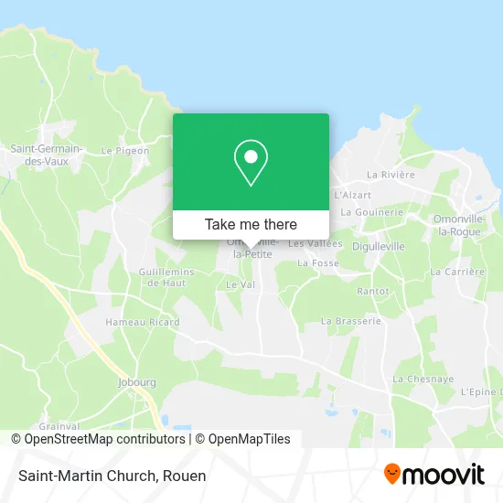 Église Saint-Martin map