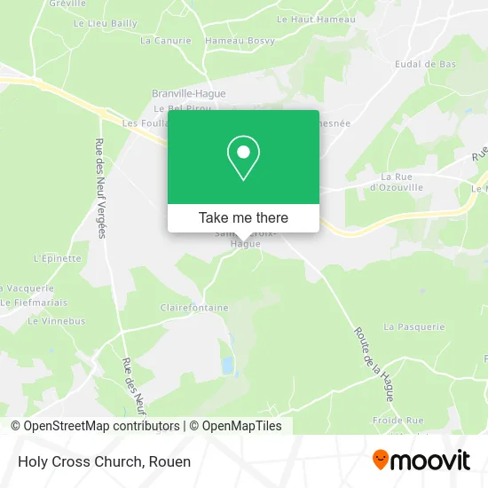 Église Sainte-Croix map