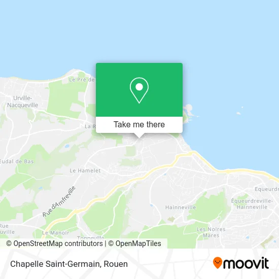 Chapelle Saint-Germain map