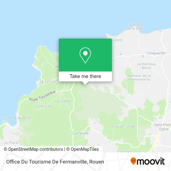 Office Du Tourisme De Fermanville map