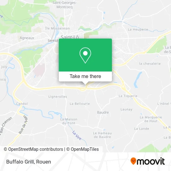 Buffalo Grill map
