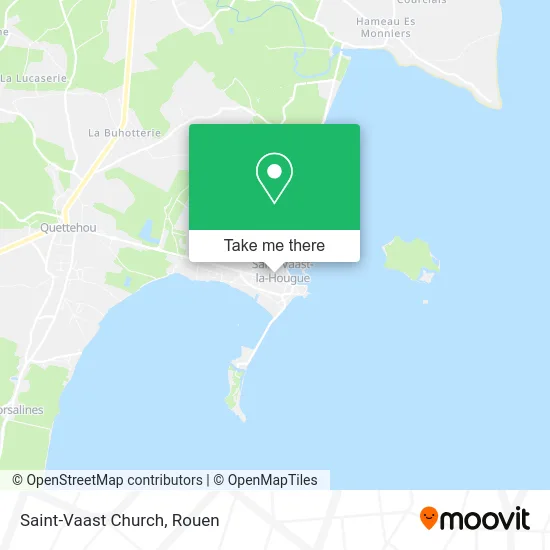 Église Saint-Vaast map