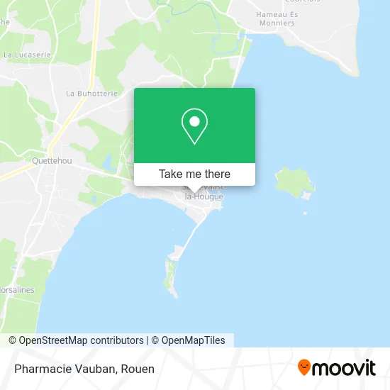 Pharmacie Vauban map