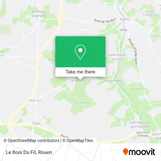 Le Bois Du Fil map