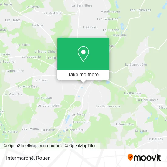 Intermarché map