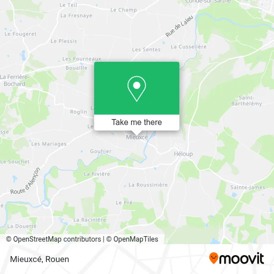 Mieuxcé map