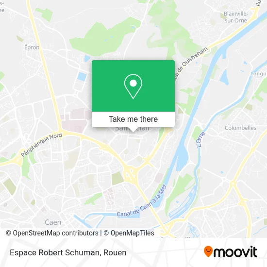 Espace Robert Schuman map