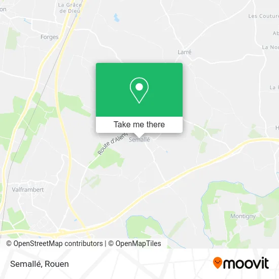 Semallé map