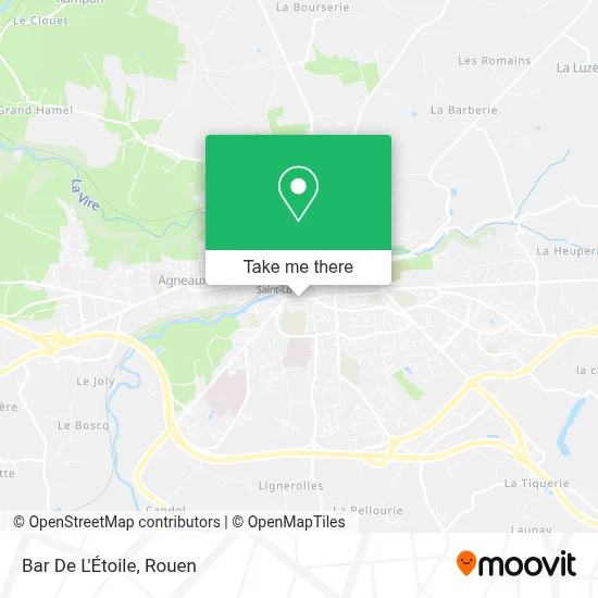 Bar De L'Étoile map