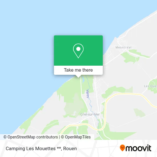 Camping Les Mouettes ** map