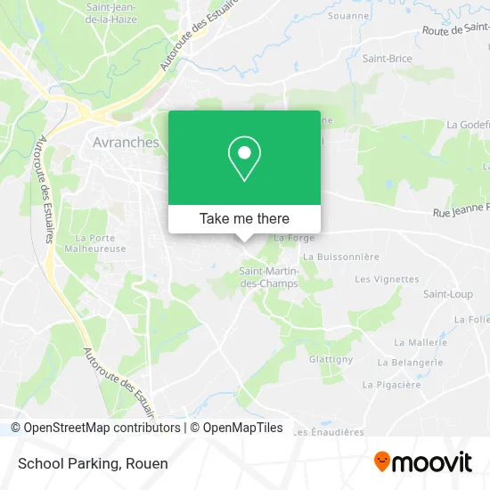 Parking De L'École map