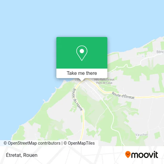 Étretat map