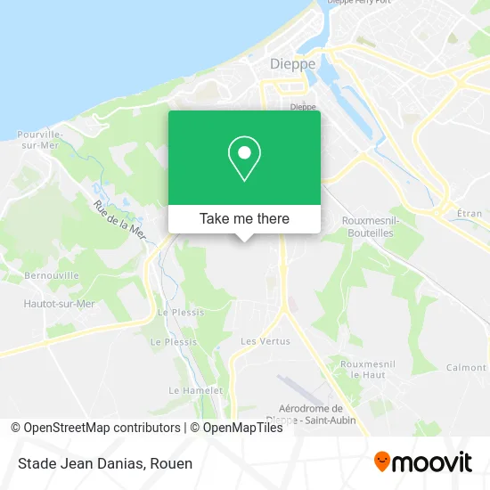 Stade Jean Danias map