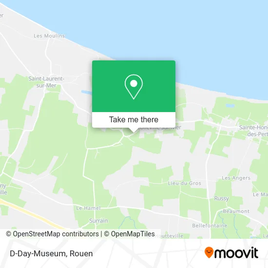D-Day-Museum map