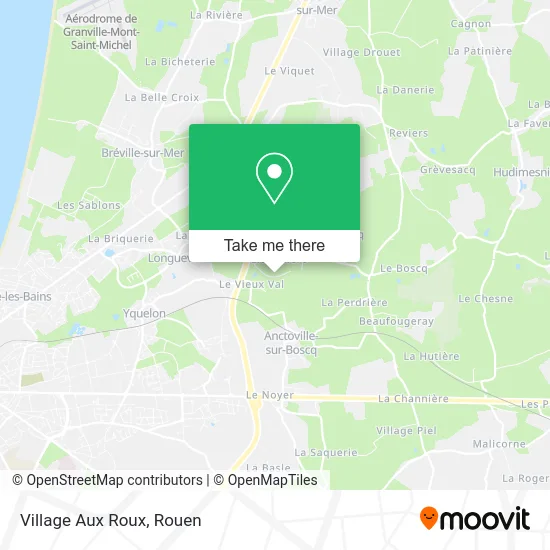 Village Aux Roux map