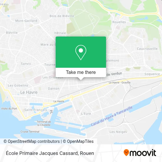 École Primaire Jacques Cassard map